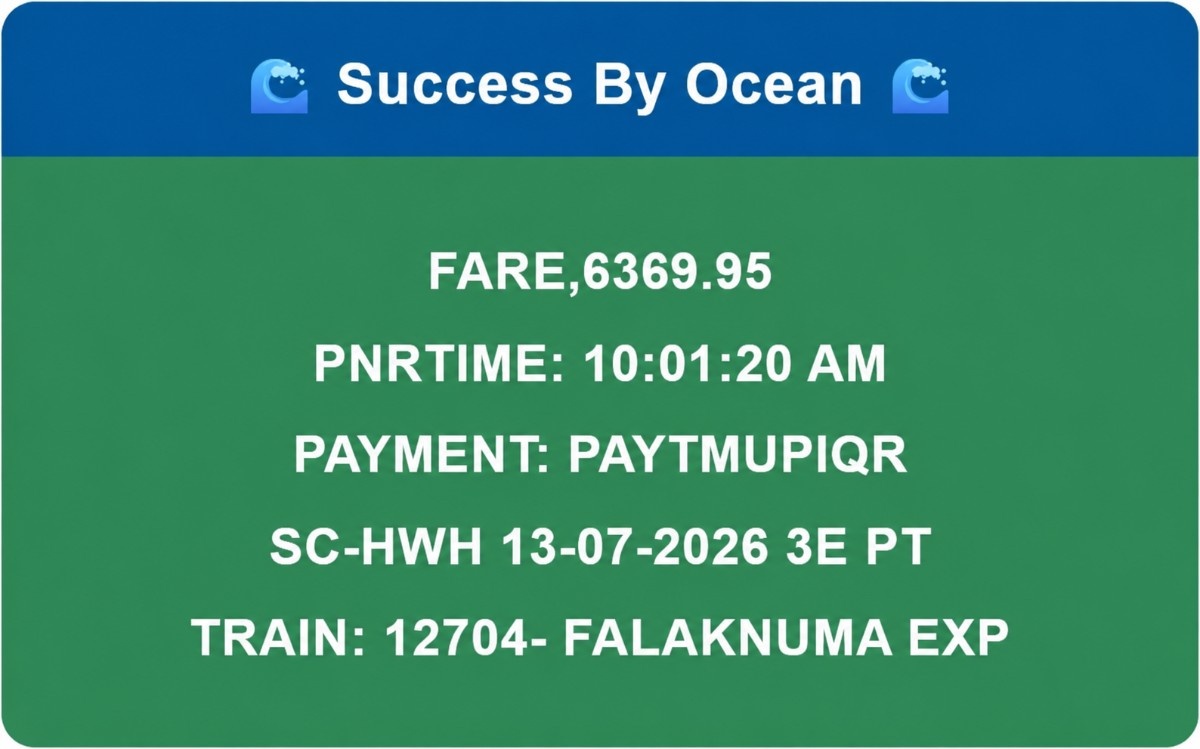 Ocean Tatkal Autofill Extension — software available at Tatkal Host